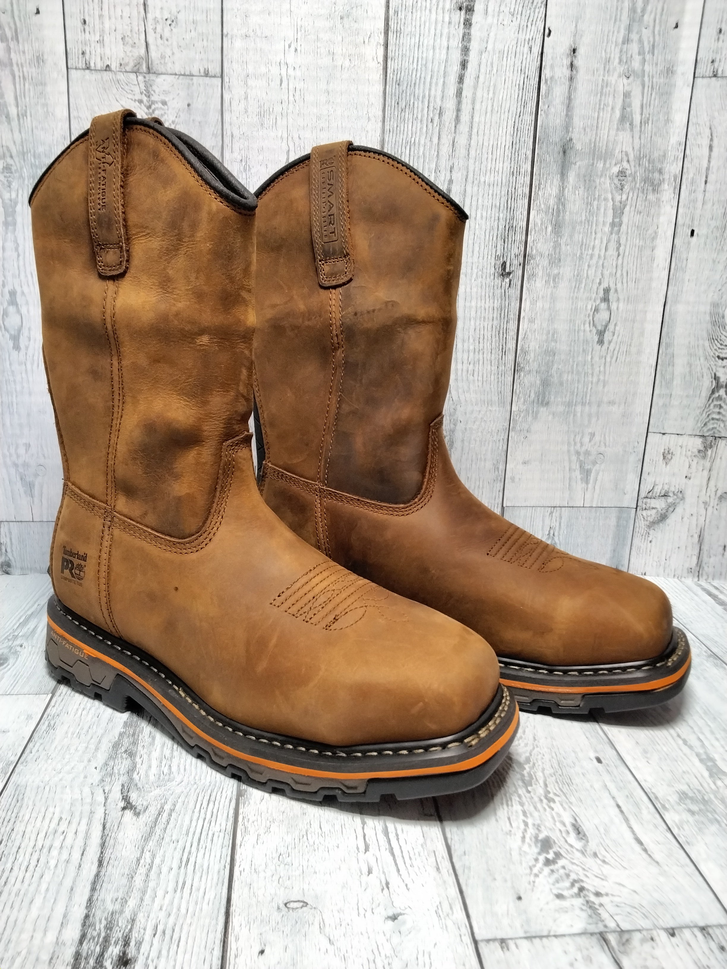 Timberland PRO Men's Pull-on Work Boots Industrial Sz 7 *EXCELLENT CONDITION* (7836865626350)